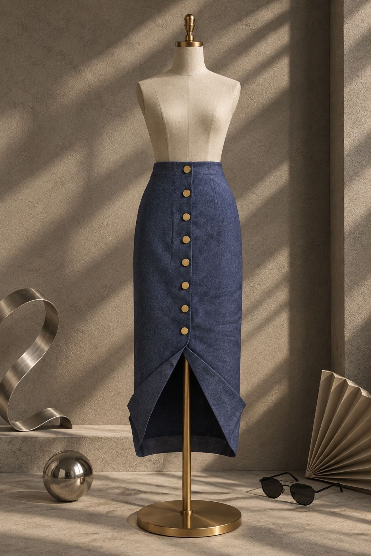 LAPEL SKIRT
